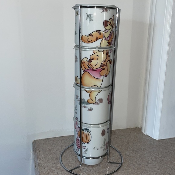 Disney SET of FOUR Winnie the Pooh and friends mugs new - Picture 6 of 8
